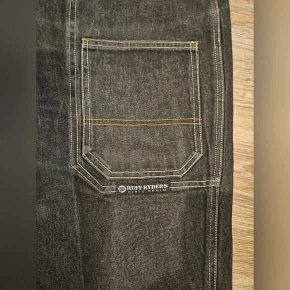 Y2K Ruff Ryders Dirty Denim/ DMX BAGGY